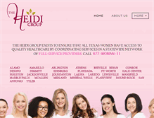Tablet Screenshot of heidigroup.org